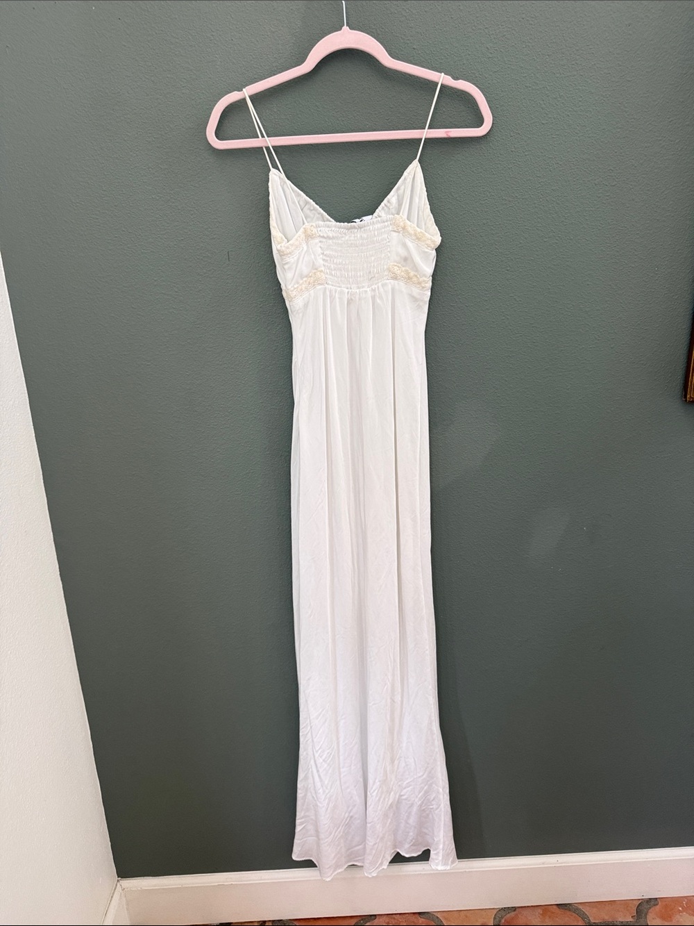 Princess Polly Emily Maxi Dress White Size 4 - Picture 6 of 8